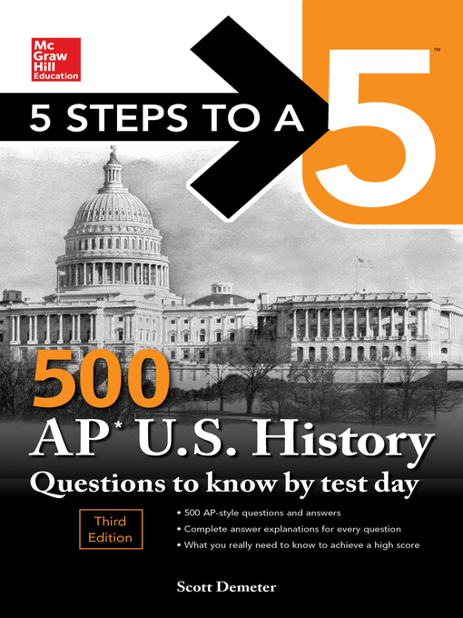 Cover image for 5 Steps to a 5: 500 AP US History Questions to Know by Test Day